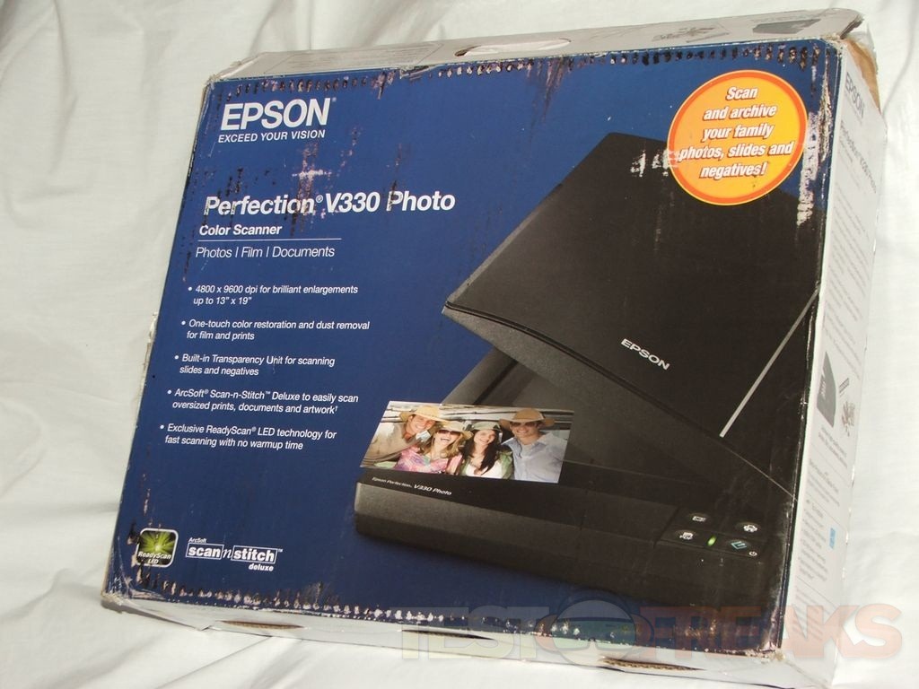 Review of Epson Perfection V330 Photo Scanner Technogog