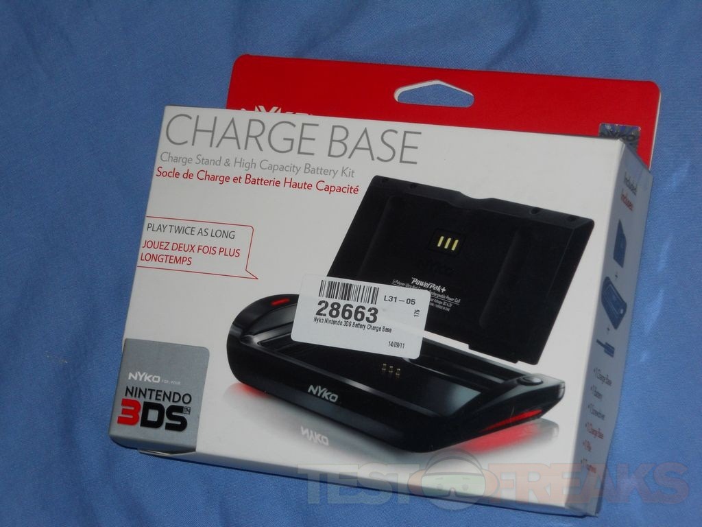 Review of Nyko Charge Base for Nintendo 3DS Technogog