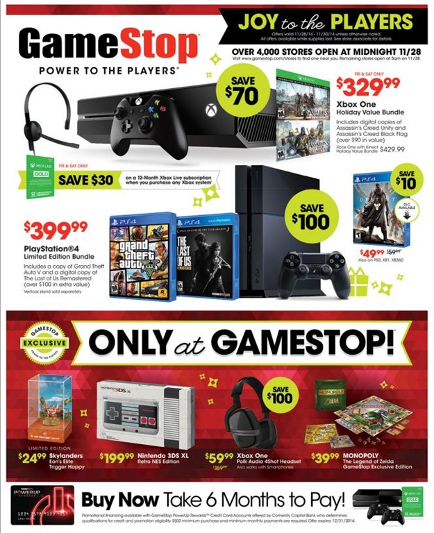 Black Friday GameStop Announces Their Black Friday Deals Technogog