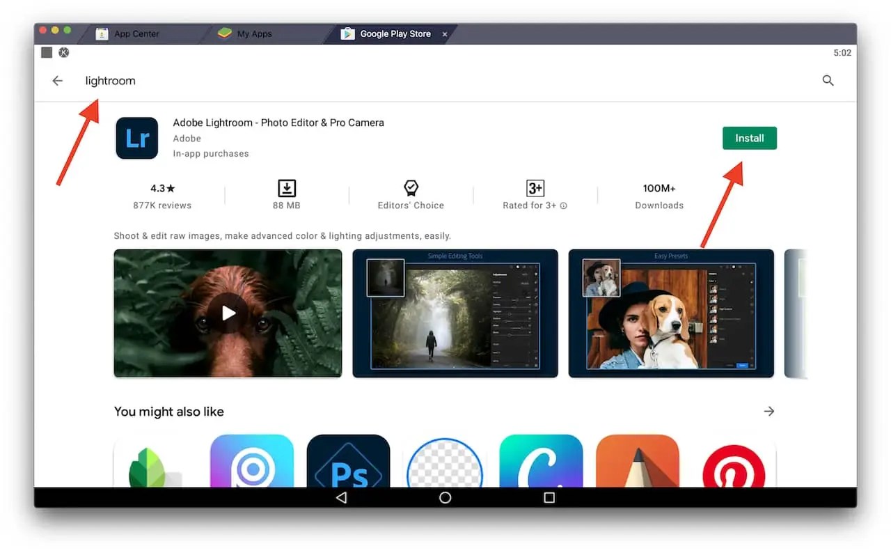 Lightroom APK for PC free download (Windows/Mac)
