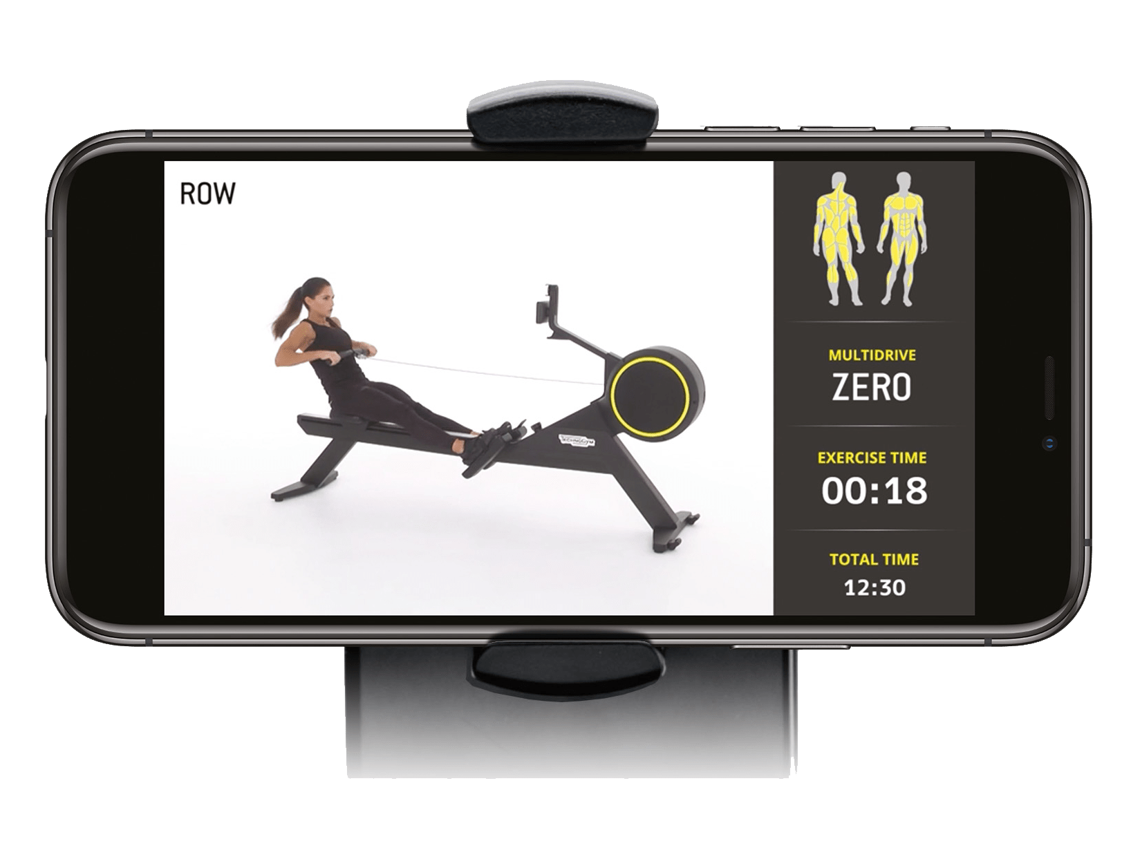 Rowing machine Skillrow Connected Gym Rowing equipment Technogym