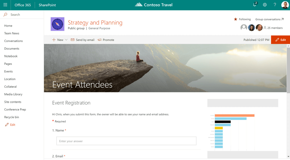 Microsoft Forms Web Part O365 SharePoint Online