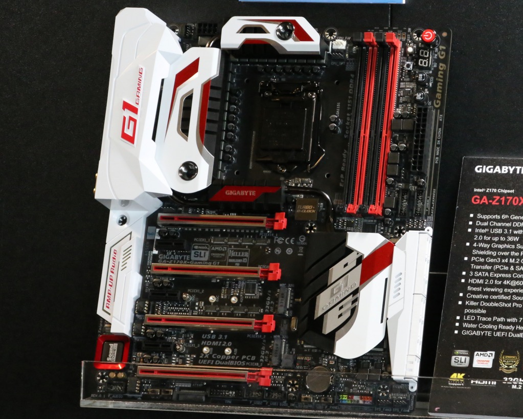 Gigabyte Displays 100 Series Motherboards Computex 2015 Update