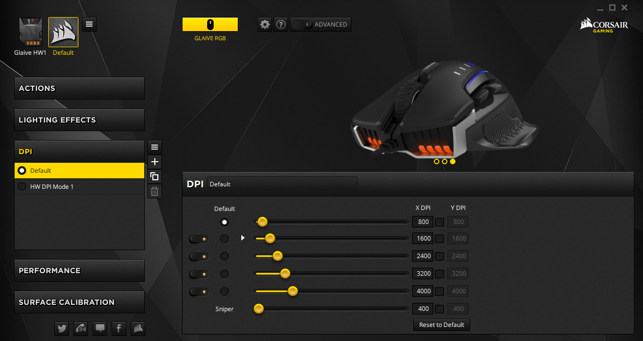 Corsair Glaive RGB Gaming Mouse Review Technology X