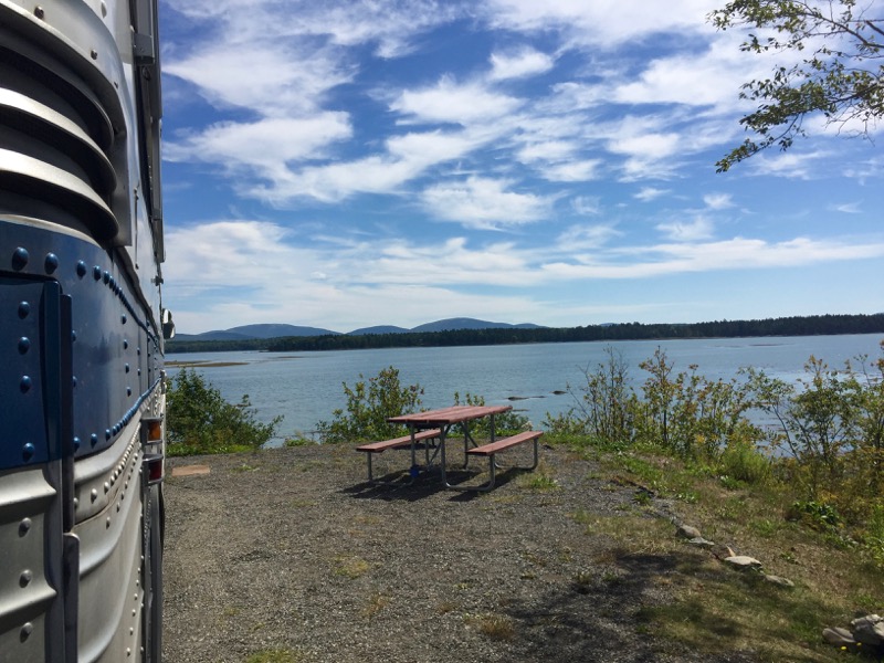 Quick Stop in Trenton, Maine Narrows Too RV Resort Technomadia