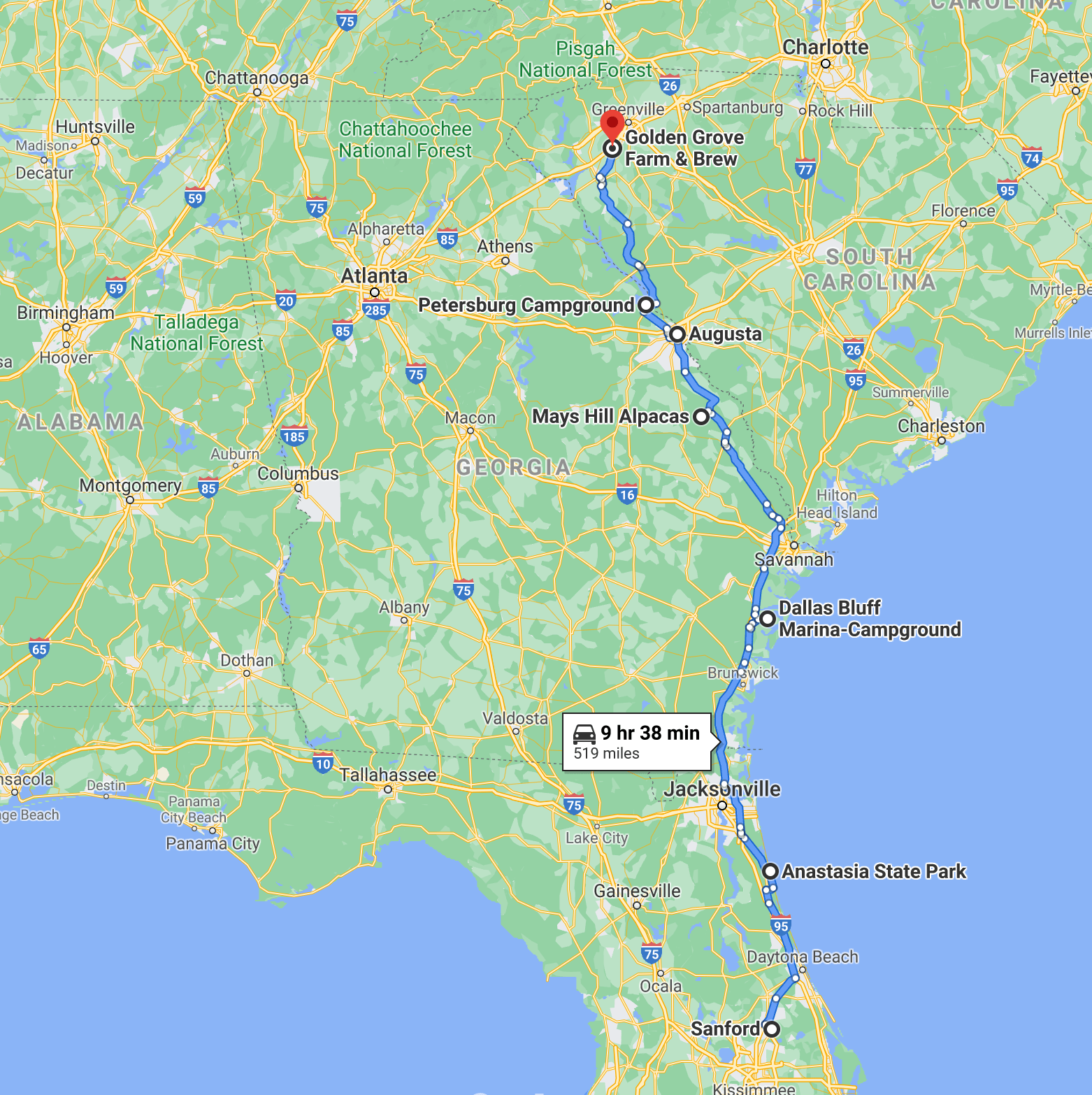 van life map Technomadia