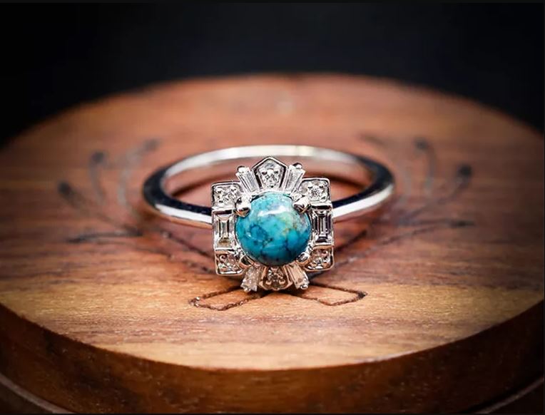 Turquoise Engagement Rings for Brides The Complete Guide