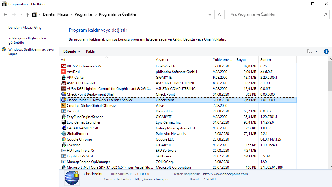 Check Point / Failed to load Virtual Network Adapter" error message