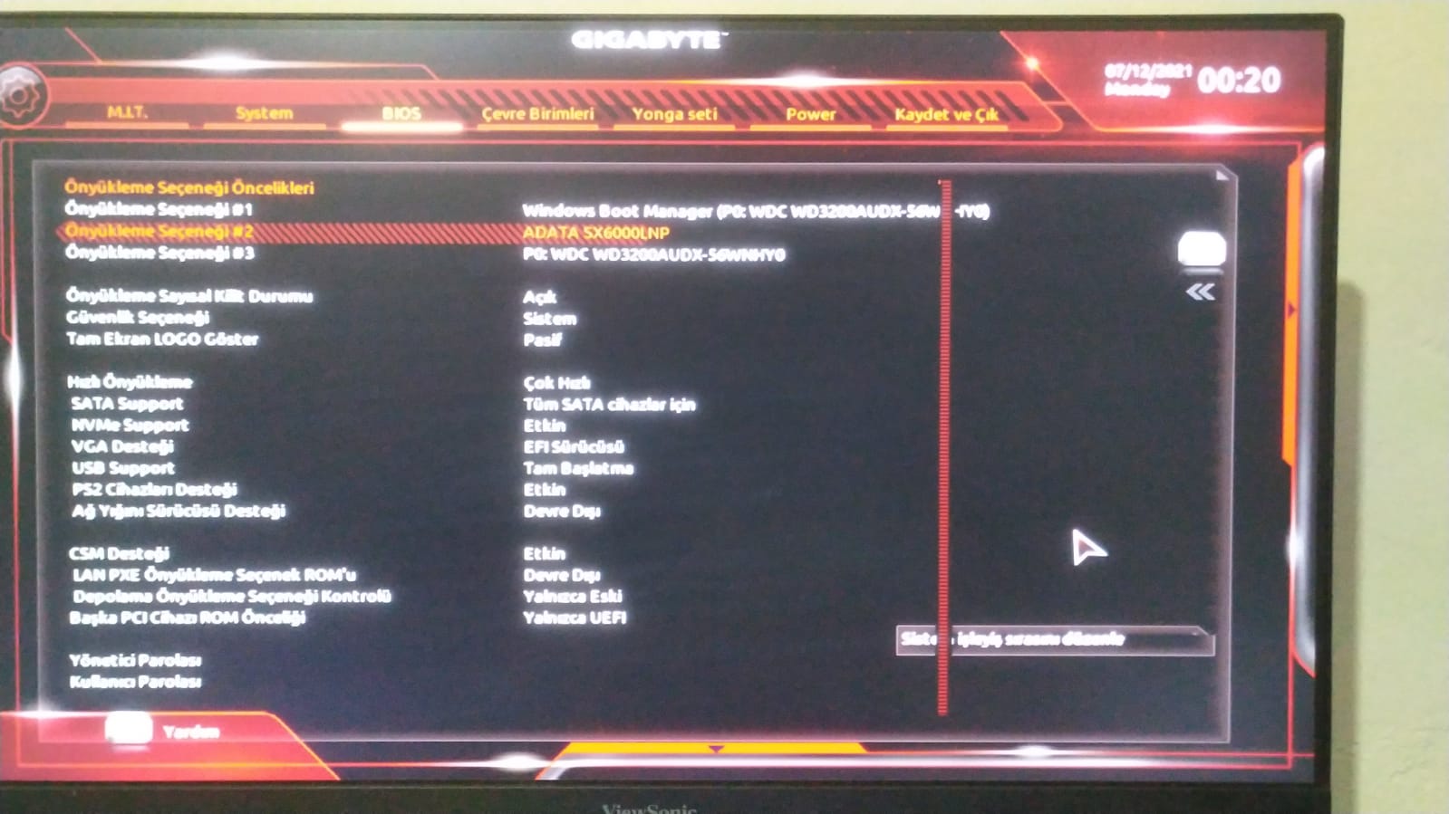 Windows boot Manager SSD sorunu Technopat Sosyal