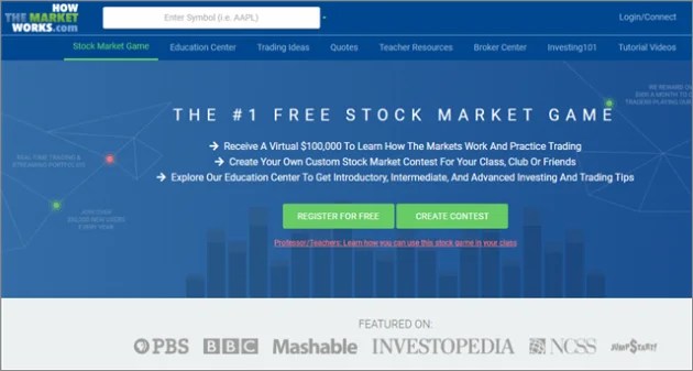 Virtual Stock Exchange MarketWatch