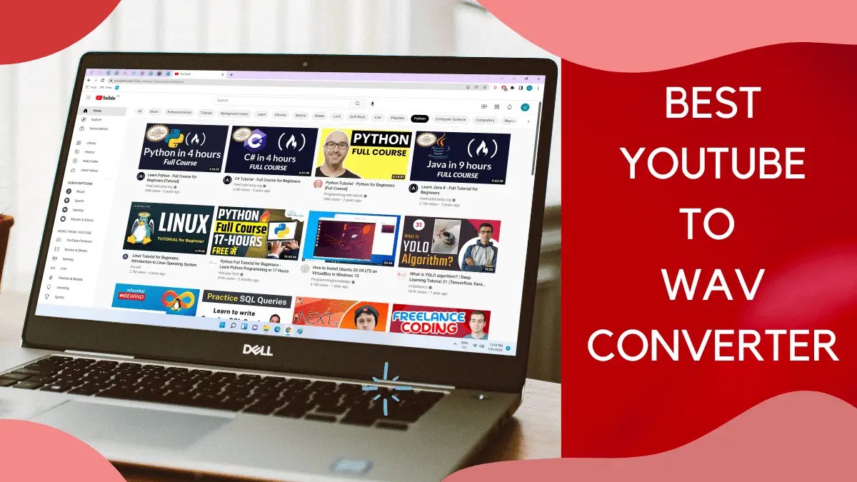 11 Best YouTube To Wav Converter 2022)