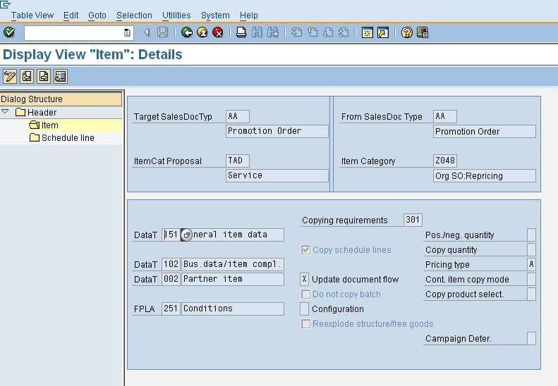 Copy Control in SAP SD Configuration
