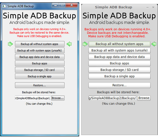 Back Up Your Android Phone from the Desktop Without Rooting