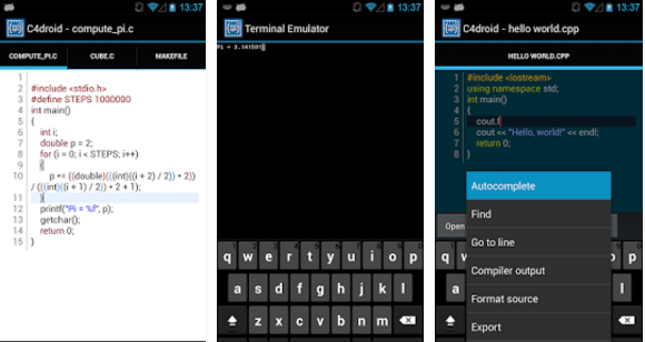 C Compiler for Android Run C/C++ Programs on Android