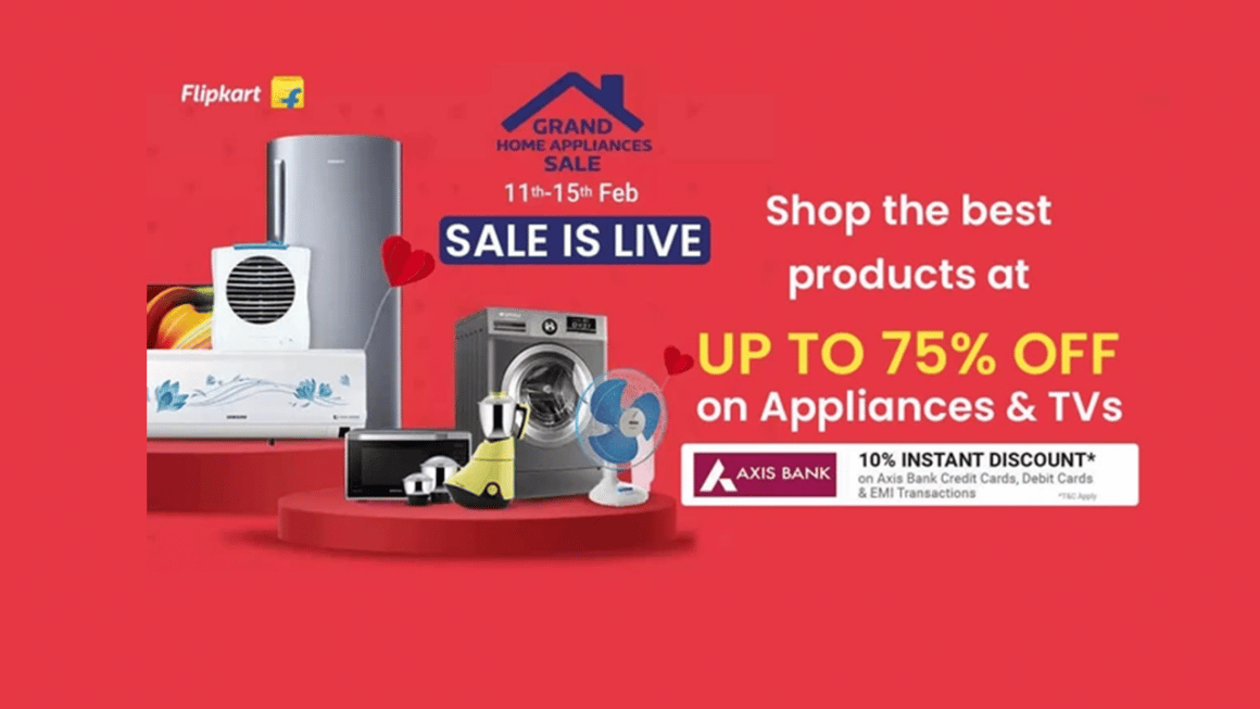 Flipkart's Grand Home Appliances Sale Begins Today, Check out offers