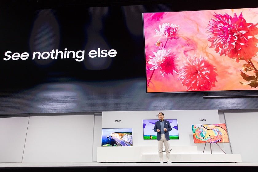 Samsung’s 2018 QLED TV Lineup will have a game mode!