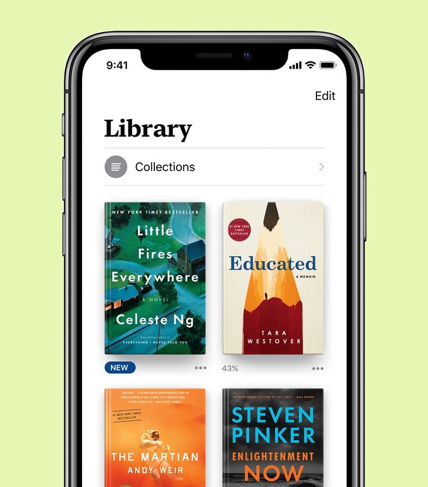 Enjoy Reading with AllNew Apple Books App