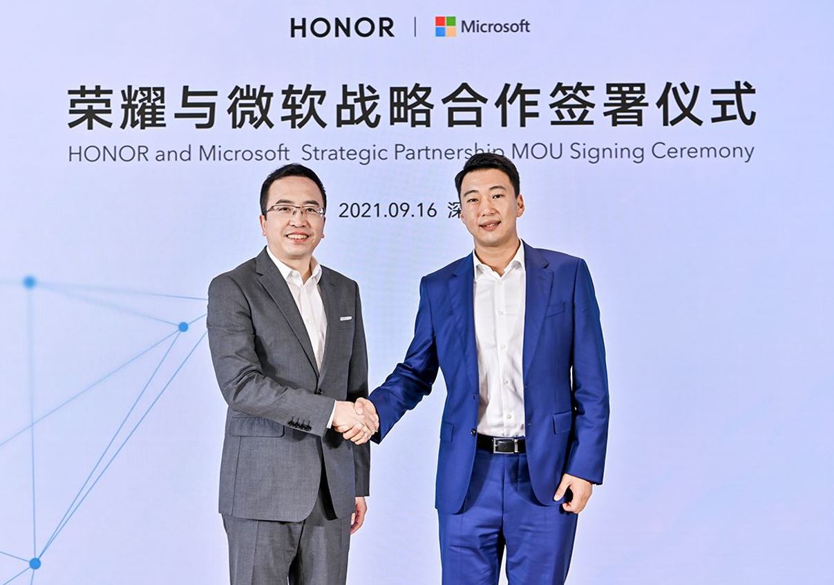 HONOR Y Microsoft anuncian alianza estratégica Technoymas