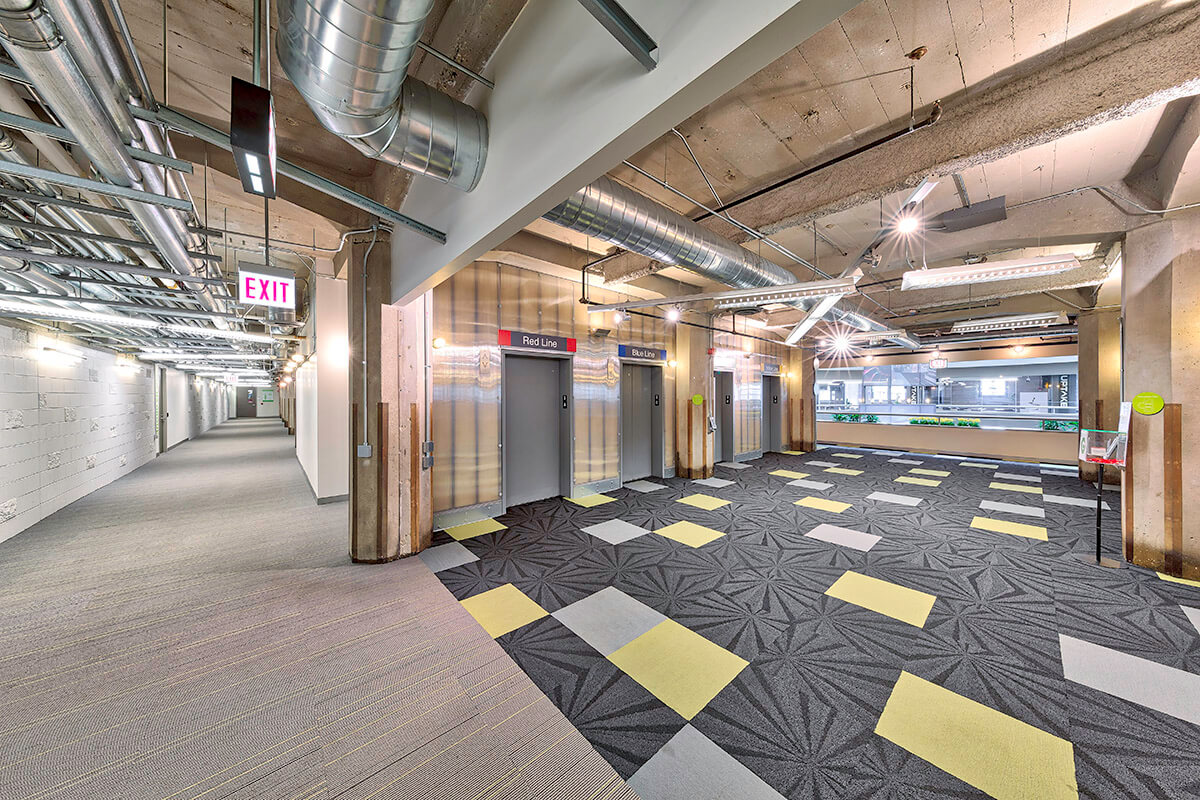 Hallway Tech Office Spaces