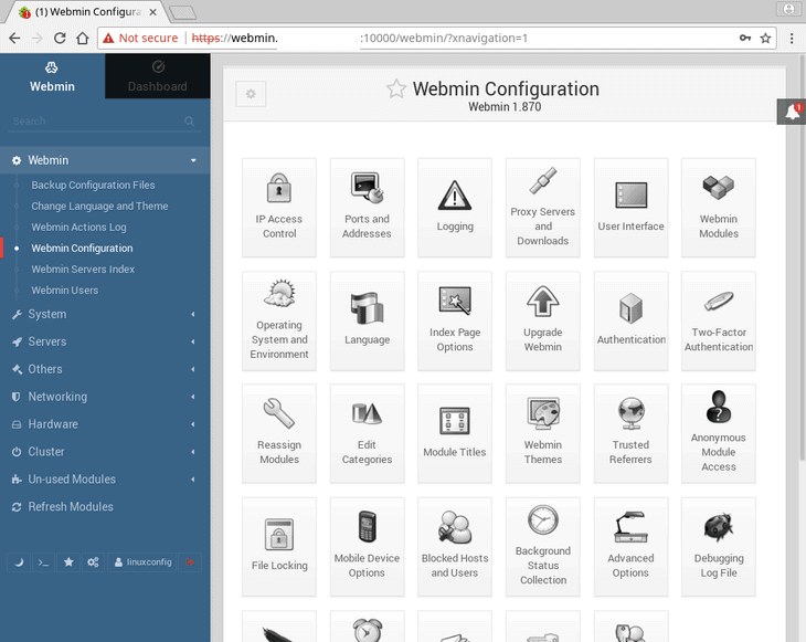 How to install Webmin on Ubuntu 18.04 Techolac