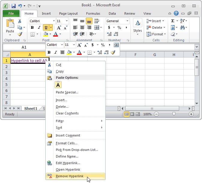 How To Remove Hyperlink In Excel Quickly Using Vba Excel