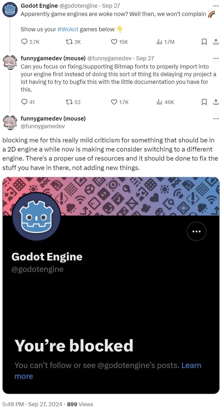 Godot Engine’s Reputation Tarnished as "Wokot" Initiative Backfires