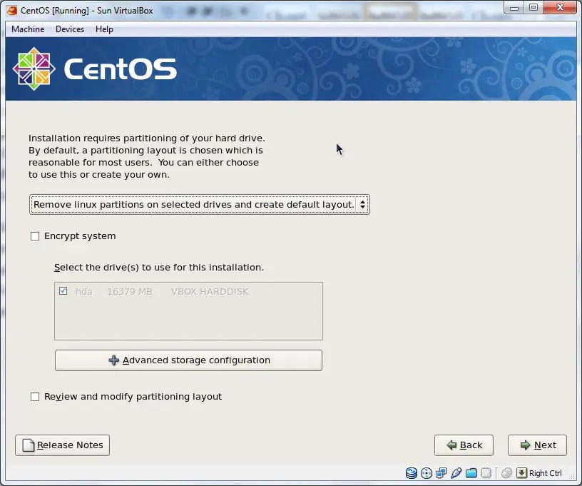 Performing a Clean Disk CentOS Installation Techotopia