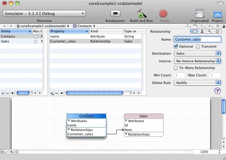 Working with iOS 4 iPhone Databases using Core Data Techotopia