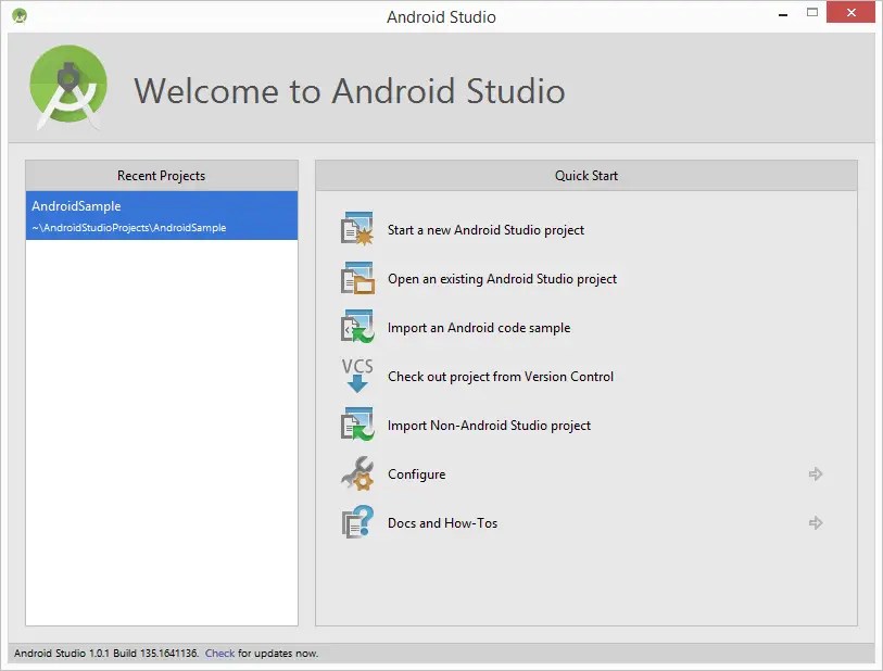 A Tour of the Android Studio User Interface Techotopia