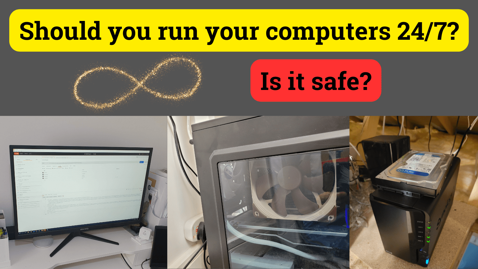 Is Running Your Computer 24/7 Safe? Can It Be A GOOD Thing? Tech