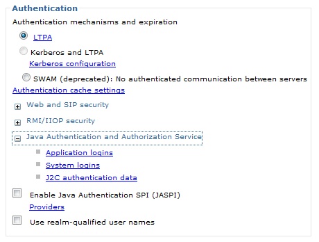 Creating J2C Authentication screenshot 2