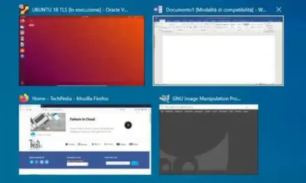 Più desktop Windows 10 per ottimizzare l'attività al computer