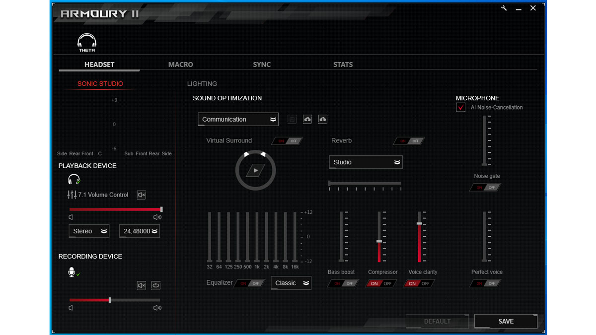 Review ASUS ROG Theta 7.1 Gaming Headset