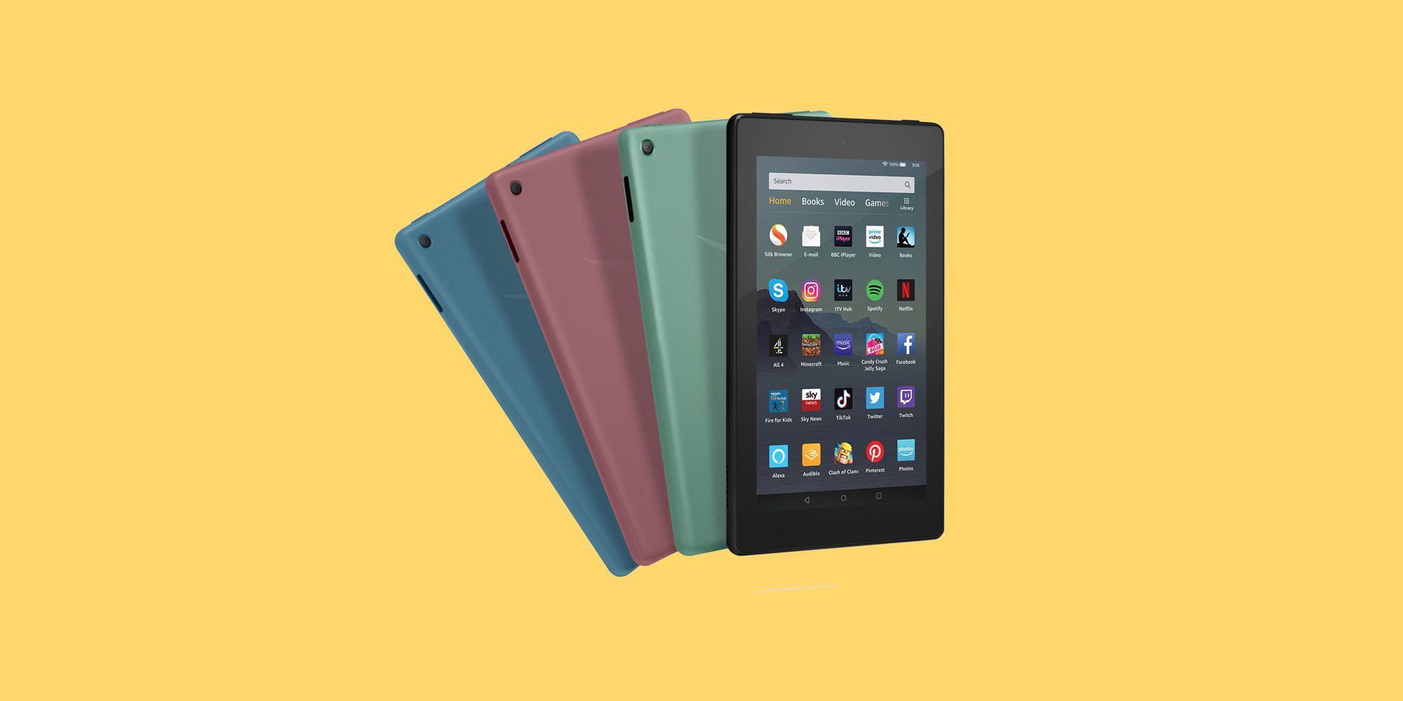 Amazon Fire 7 2019, nuovo tablet con storage raddoppiato e processore