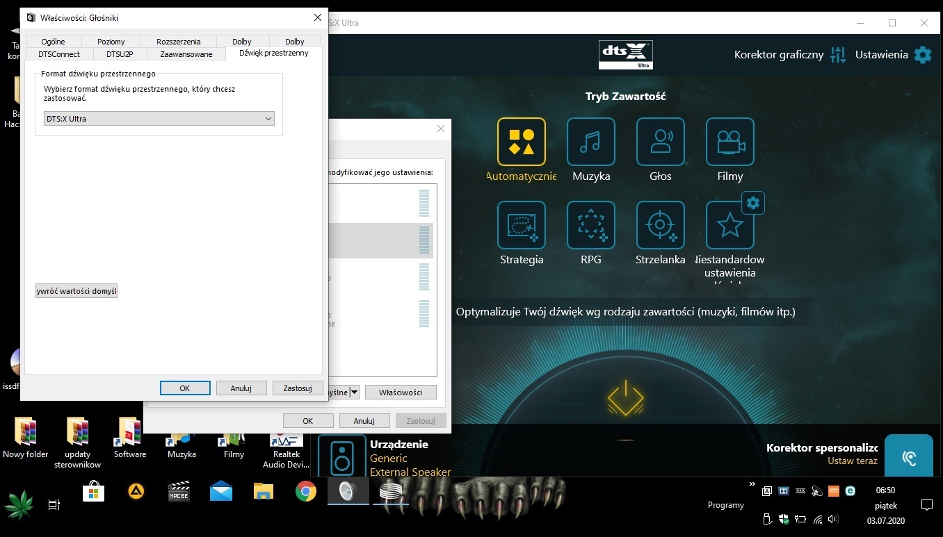 Unlocked Realtek HD Audio Drivers for Windows 10 (Dolby Digital Live