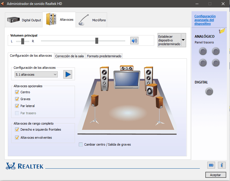 Cadillac Scalade Preci Administrador De Audio Realtek Hd