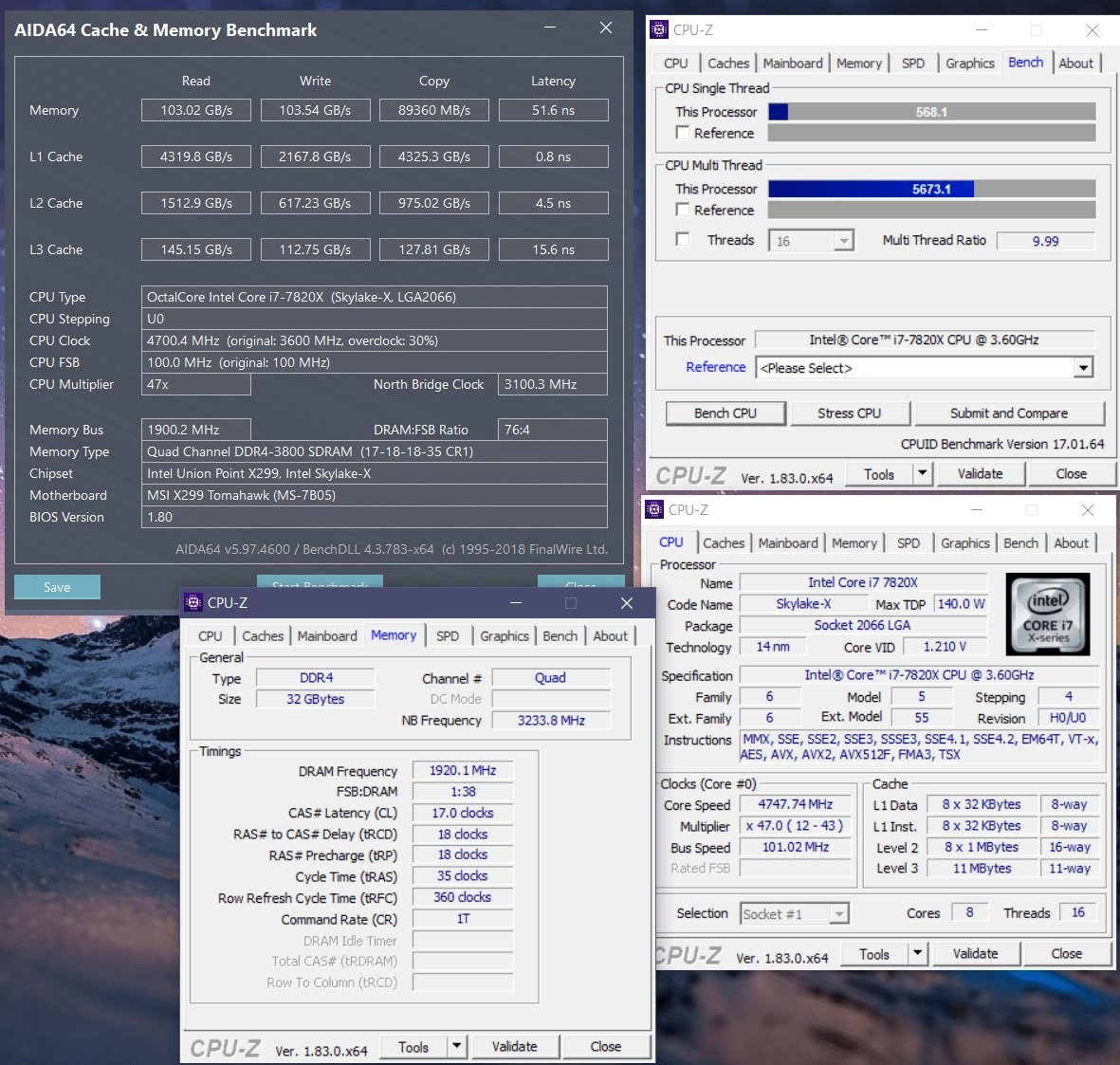 Share your AIDA 64 cache and memory benchmark here Page