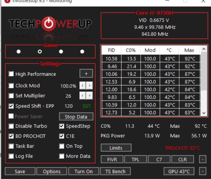 Throttlestop not helping with the temps TechPowerUp Forums