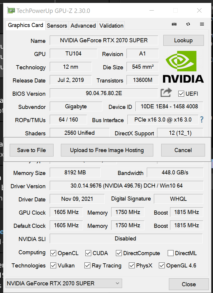help flashing 2070 super board ID missmatch TechPowerUp Forums