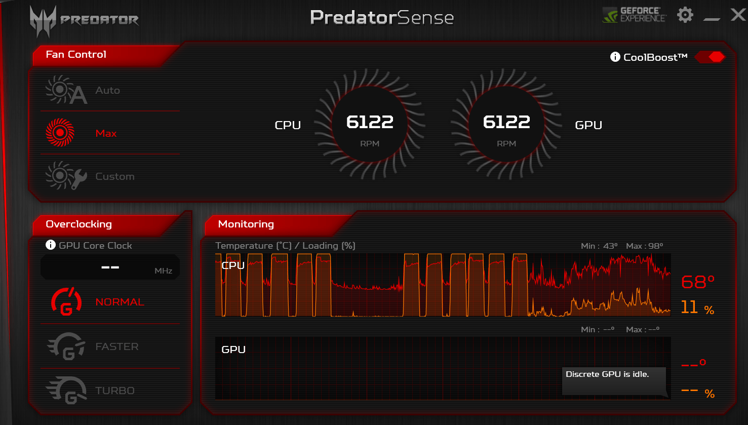 Predator Helios 300 PH31551 Throttling due to high temp TechPowerUp