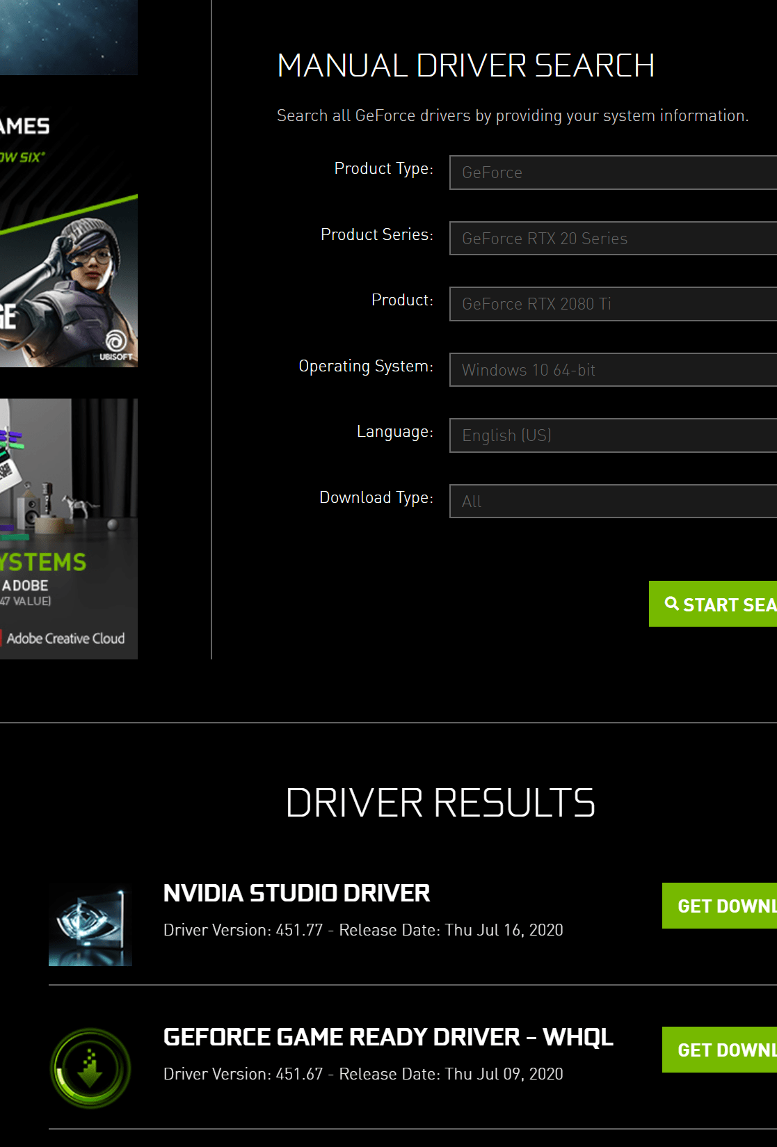 NVIDIA Releases GeForce 452.06 Game Ready Drivers TechPowerUp