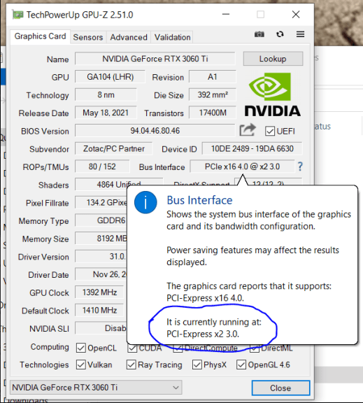 Issue with PCIe Bus Interface on GPU-Z | TechPowerUp Forums