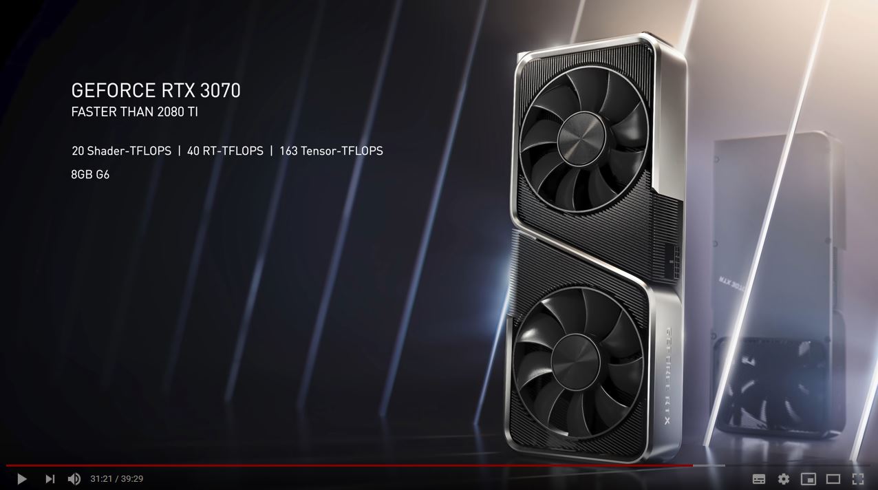 NVIDIA GeForce RTX 3080 Reviews Delayed, RTX 3070