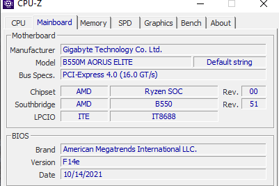 should i upgrade the current bios i have on my b550m aorus elite