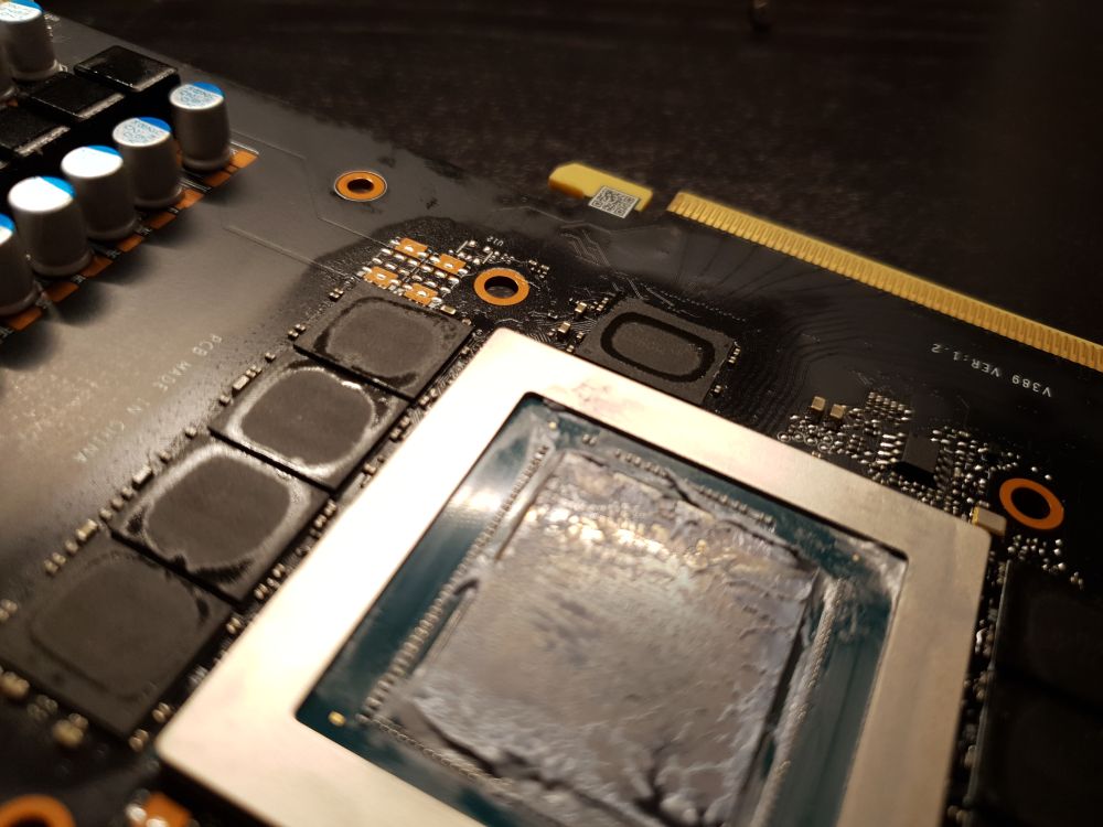 User Discovers PowerColor RX 6700 XT Card with Thermal Pad Covers Still