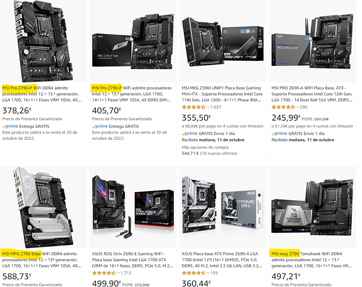 Amazon US Lists Pair of ASUS Z790 Motherboards with Pricing TechPowerUp