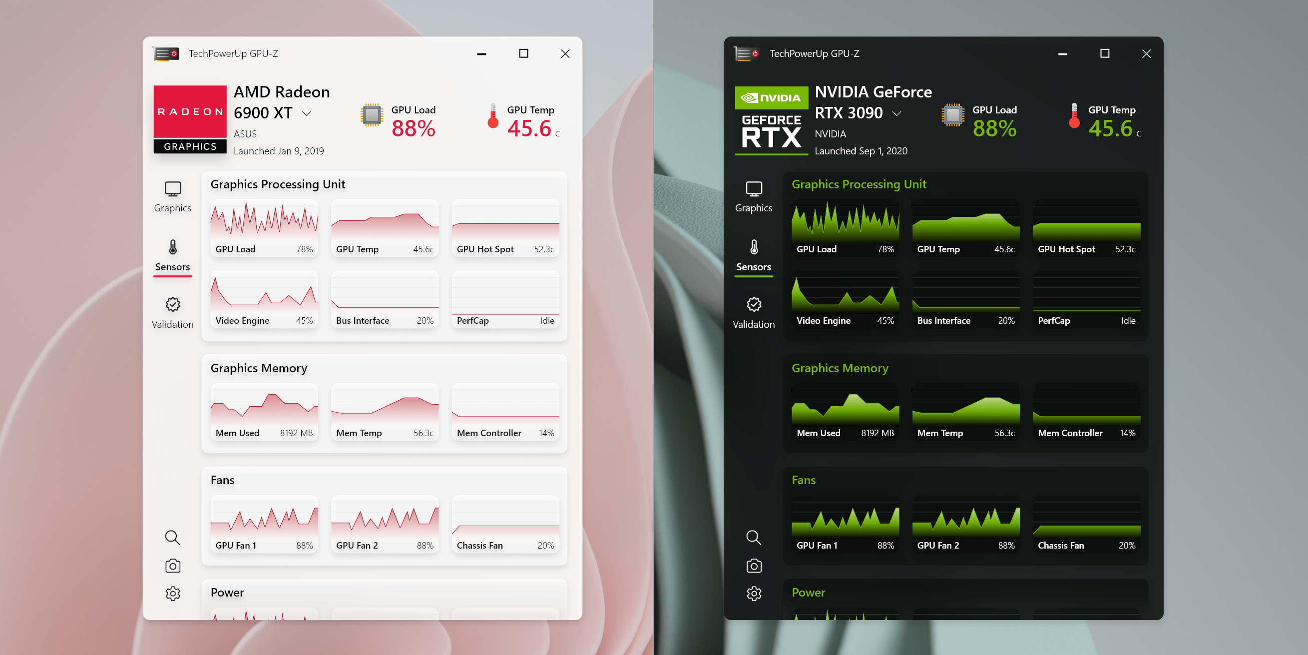 I redesigned GPUZ for Windows 11 TechPowerUp Forums