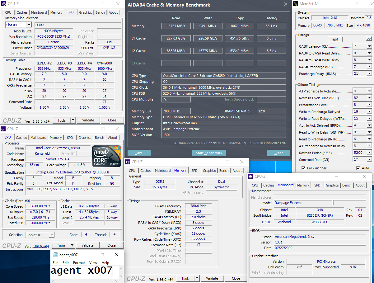 Autumn Equinox AIDA64 Cache and Memory Benchmark