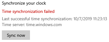Windows 10 time synchronization failed | TechPowerUp Forums