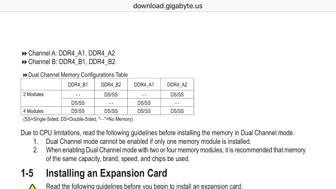 Dual channel memory configuration slots | TechPowerUp Forums